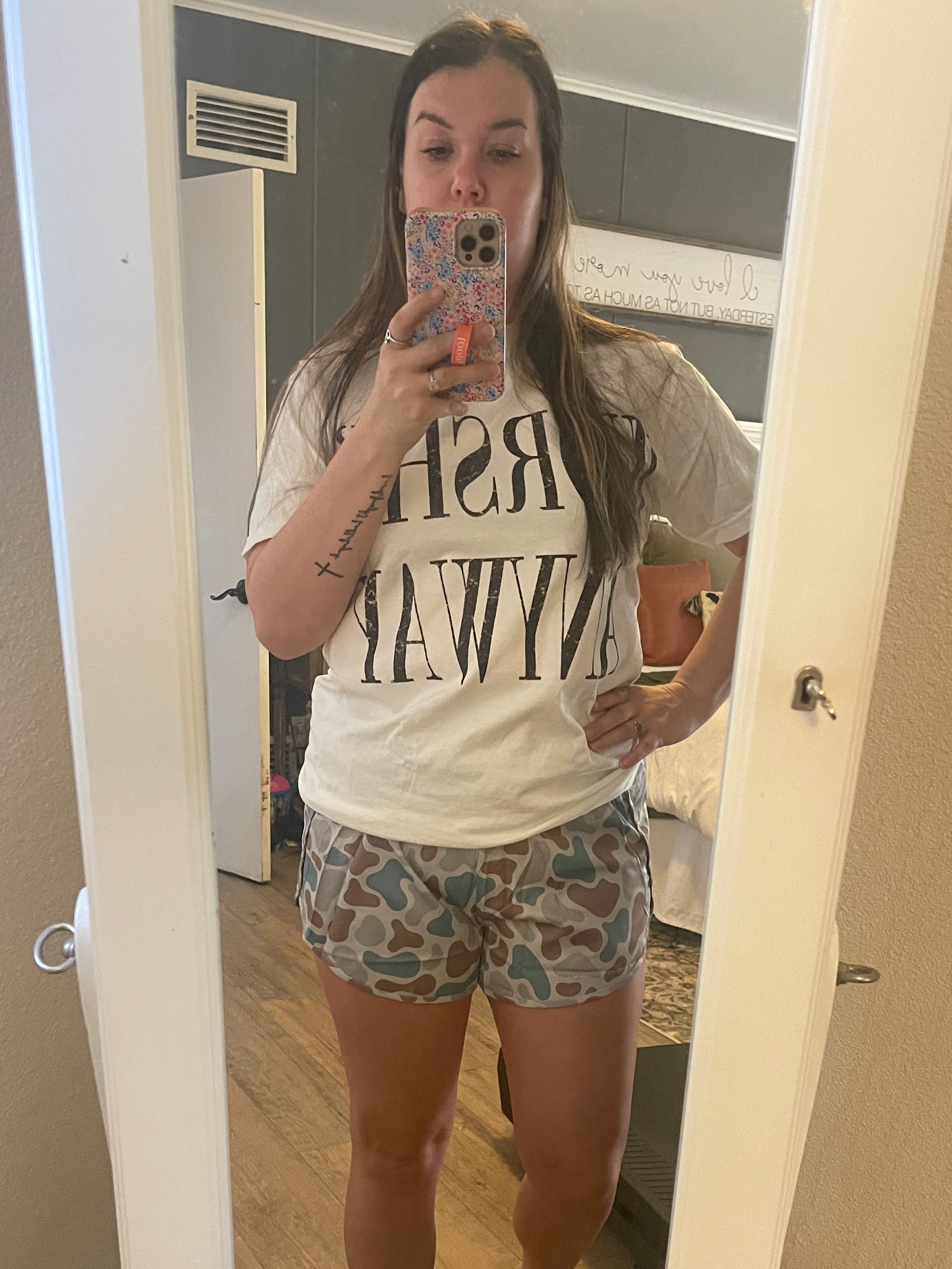 Camo Athletic Shorts