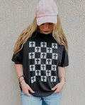 Bold crosses tee